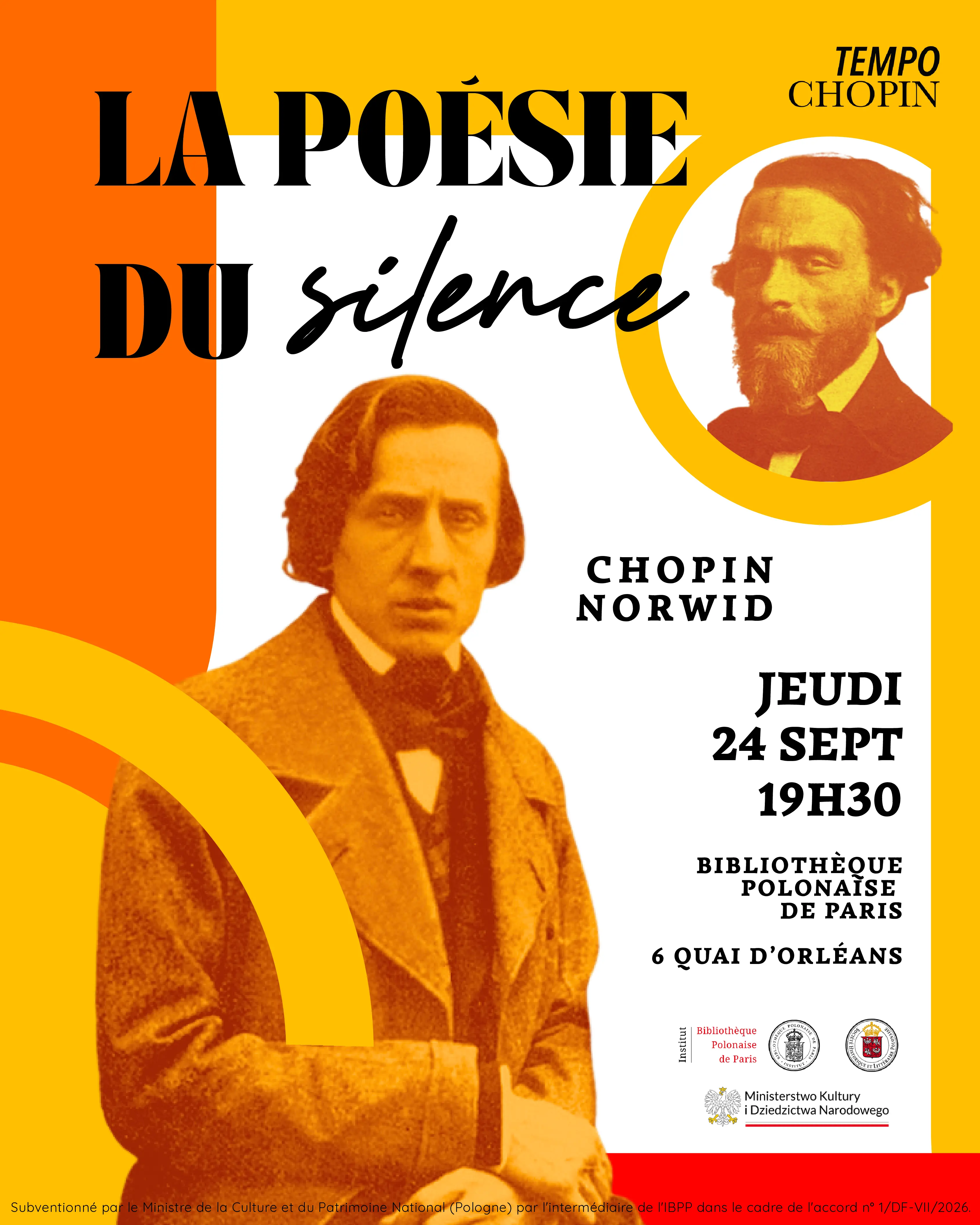 La poésie du silence : Chopin et Norwid